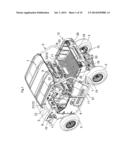 PANEL LOCKING STRUCTURE FOR CARGO BED OF VEHICLE diagram and image