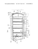 PANEL LOCKING STRUCTURE FOR CARGO BED OF VEHICLE diagram and image