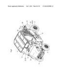 PANEL LOCKING STRUCTURE FOR CARGO BED OF VEHICLE diagram and image