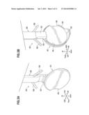 STRUCTURE FOR FRONT PORTION OF VEHICLE AND METHOD FOR MANUFACTURING     VEHICLE diagram and image