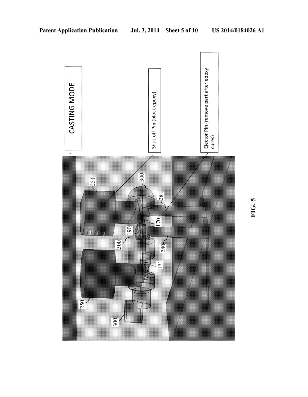 Wirebonding Fixture and Casting Mold - diagram, schematic, and image 06