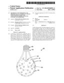 METHOD OF LIGHT DISPERSION AND PREFERENTIAL SCATTERING OF CERTAIN     WAVELENGTHS OF LIGHT FOR LIGHT-EMITTING DIODES AND BULBS CONSTRUCTED     THEREFROM diagram and image