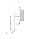 HIGH FREQUENCY SWITCHING DEVICE, AND BIAS VOLTAGE OUTPUTTING DEVICE diagram and image