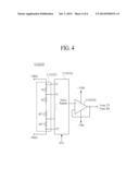 DISPLAY DEVICE WITH INTEGRATED TOUCH SCREEN AND A METHOD OF DRIVING THE     SAME diagram and image