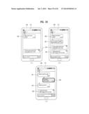 MOBILE TERMINAL, MESSAGE TRANSCEIVING SERVER AND CONTROLLING METHOD     THEREOF diagram and image