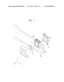 FLEXIBLE PRINTED CIRCUIT BOARD AND SMALL CAMERA APPARATUS INCLUDING THE     SAME diagram and image