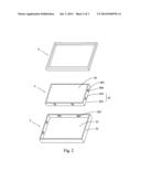 SLIM BEZEL LIQUID CRYSTAL DISPLAY DEVICE diagram and image