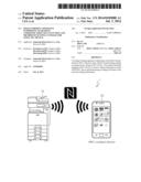 IMAGE FORMING APPARATUS SUPPORTING NEAR FIELD COMMUNICATION (NFC) FUNCTION     AND METHOD OF SETTING AN IMAGE JOB USING NFC DEVICE diagram and image