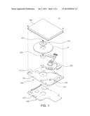 BASE PLATE, AND METHOD OF MANUFACTURING THE SAME AND DISK DRIVE INCLUDING     THE SAME diagram and image