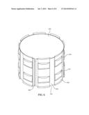 Tolerance Ring With Discrete Tolerance Ring Panels diagram and image