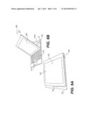 ELECTRONIC DEVICE HAVING BASE IN THE FORM OF AN OUTER SUPPORT FRAME diagram and image