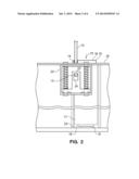 LATCH TO POSITION AND BIAS A MODULE WITHIN A CHASSIS diagram and image