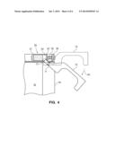 LATCH TO POSITION AND BIAS A MODULE WITHIN A CHASSIS diagram and image