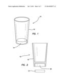 Beverage Container Illuminated and Controlled by Motion or Proximity     Sensing Module Device diagram and image