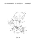 STRUCTURE OF SPEED-CONTROLLABLE STIRRING CONTAINER diagram and image