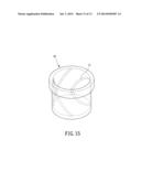 STRUCTURE OF SPEED-CONTROLLABLE STIRRING CONTAINER diagram and image