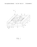 WAVEGUIDE LENS FOR COUPLING LASER LIGHT SOURCE AND OPTICAL ELEMENT diagram and image