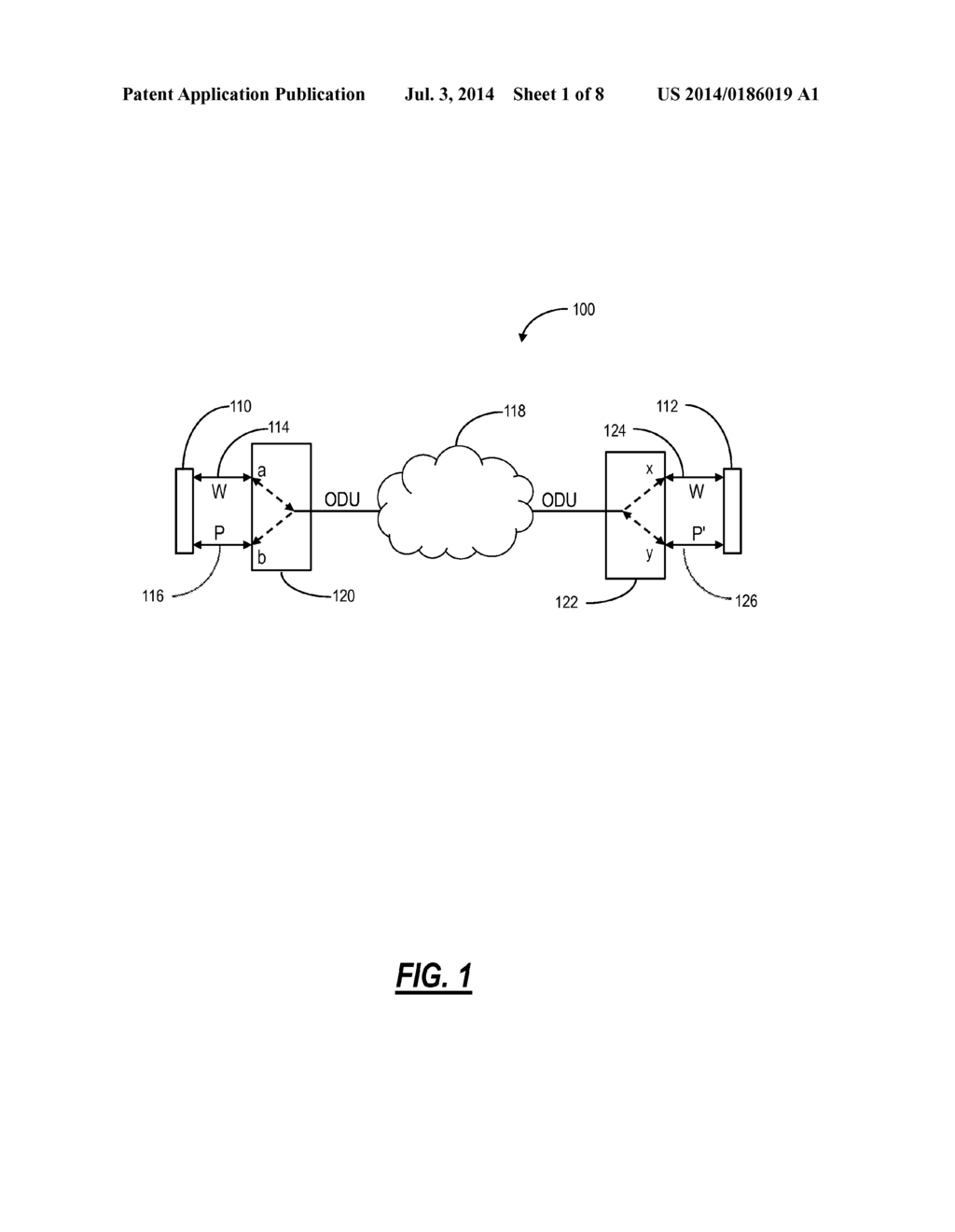 METHODS AND SYSTEMS OF PRESERVING CLIENT OVERHEAD BYTES IN OPTICAL     TRANSPORT NETWORK TUNNELING APPLICATIONS - diagram, schematic, and image 02