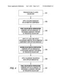 Color Match Verification of Multi-Layer Coatings Utilizing Precoated Color     Chips diagram and image