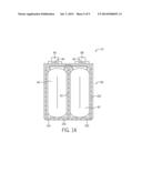 POLYMERIZED LITHIUM ION BATTERY CELLS AND MODULES WITH PERMEABILITY     MANAGEMENT FEATURES diagram and image