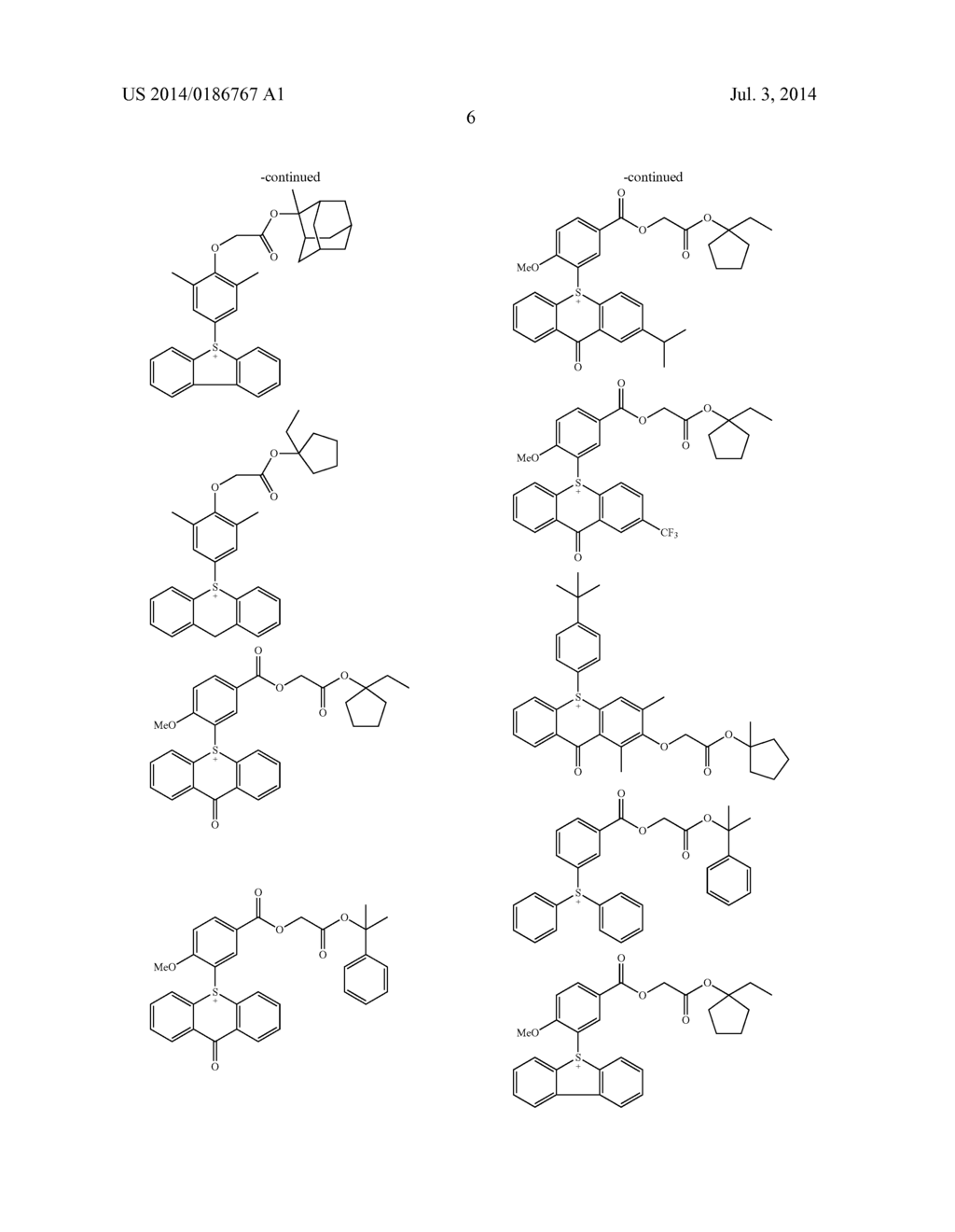 ACID GENERATORS AND PHOTORESISTS COMPRISING SAME - diagram, schematic, and image 07