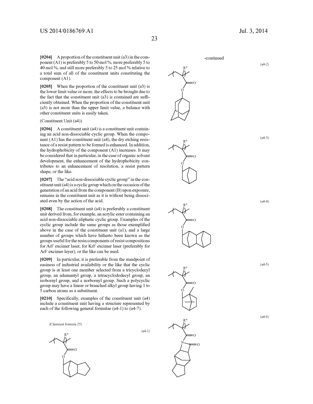 RESIST COMPOSITION, METHOD FOR FORMING RESIST PATTERN, AND HIGH-MOLECULAR     WEIGHT COMPOUND - diagram, schematic, and image 24