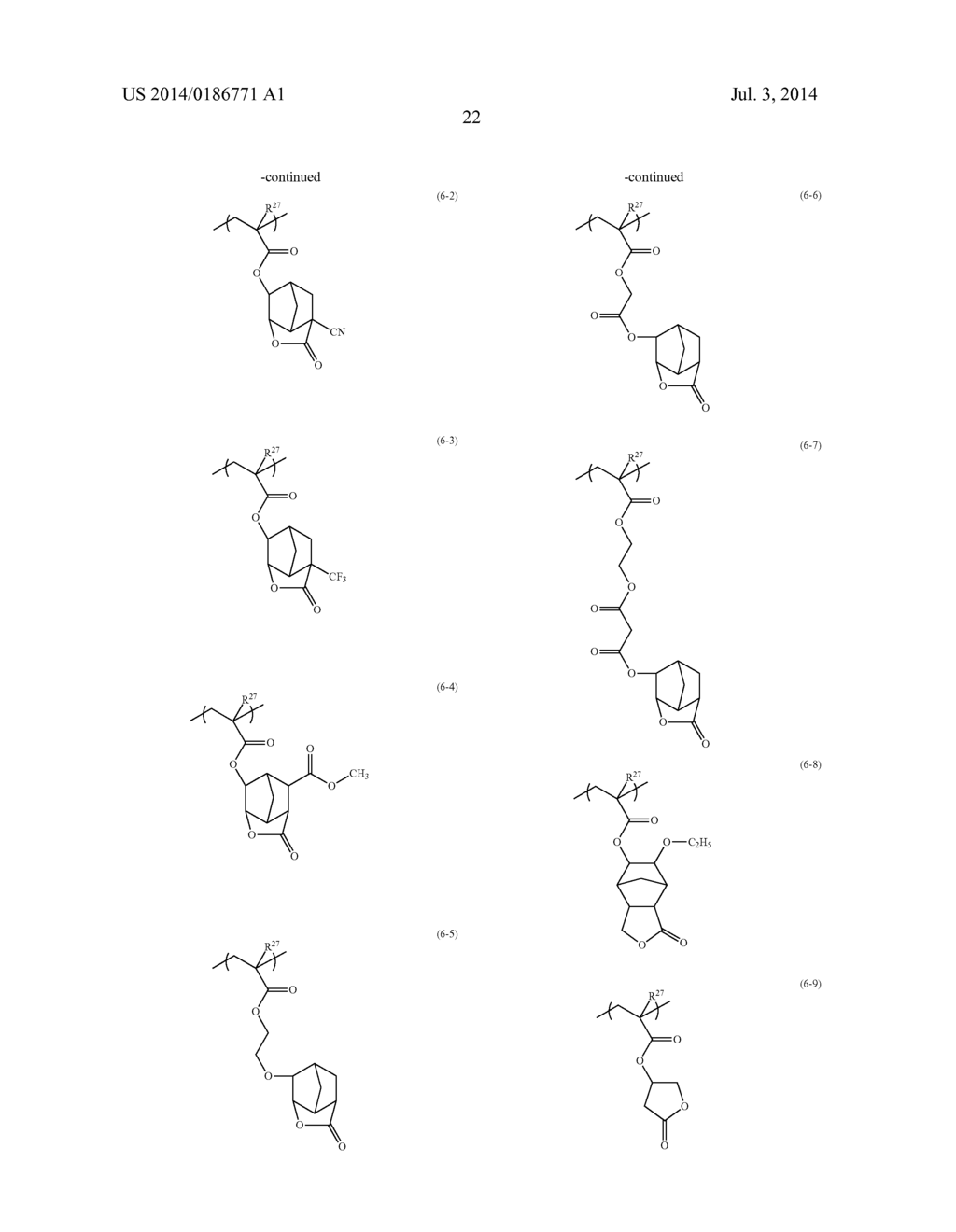 RADIATION-SENSITIVE RESIN COMPOSITION, POLYMER, COMPOUND, AND METHOD FOR     PRODUCING COMPOUND - diagram, schematic, and image 23
