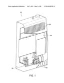 DUAL FUEL HEATER WITH SELECTOR VALVE diagram and image