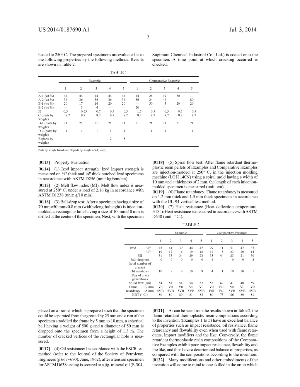 Flame Retardant Thermoplastic Resin Composition and Molded Article     Produced from the Same - diagram, schematic, and image 08