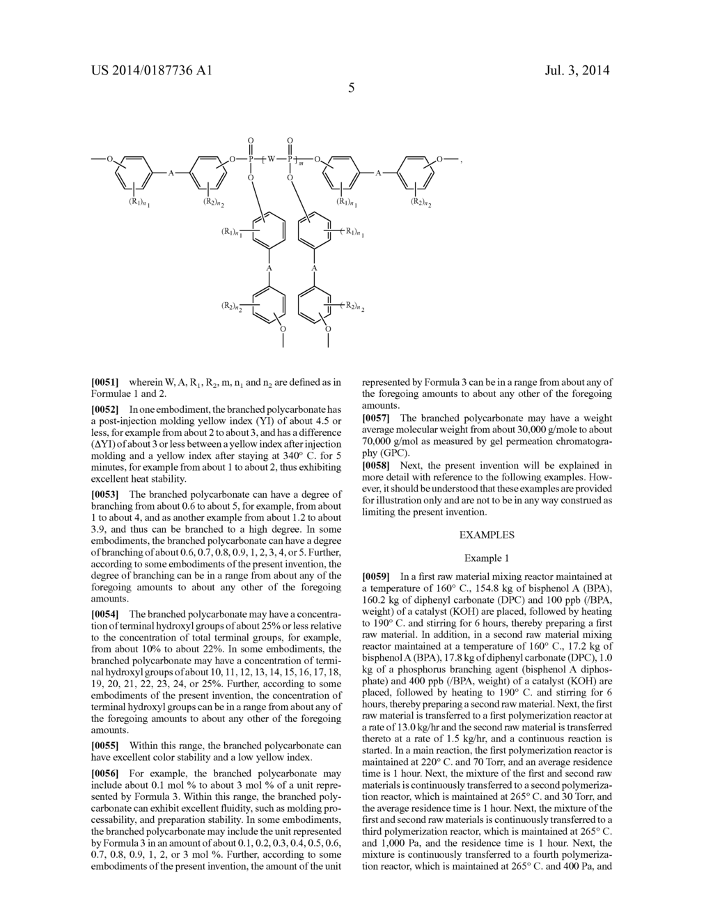 Branched Polycarbonate and Method for Preparing the Same - diagram, schematic, and image 06