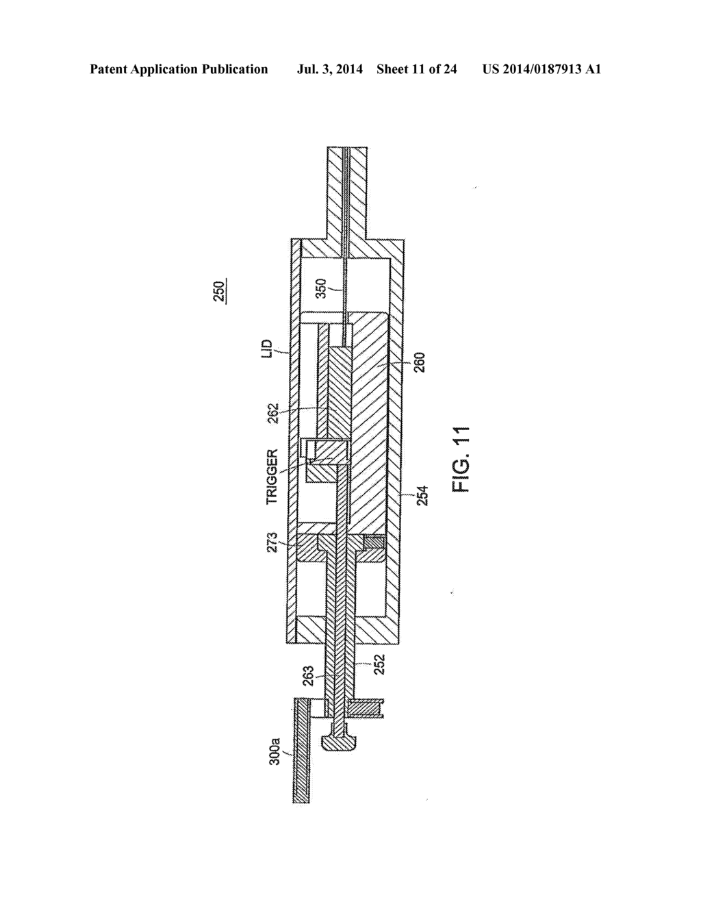 APPARATUS FOR INSERTION OF A MEDICAL DEVICE DURING A MEDICAL IMAGING     PROCESS - diagram, schematic, and image 12