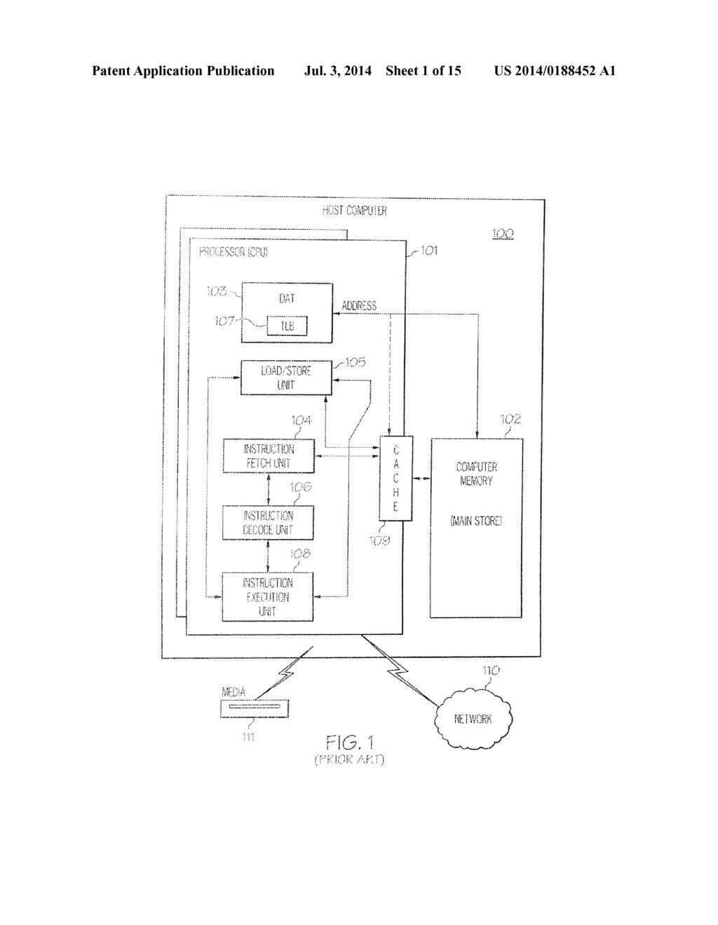 Emulation of a Dynamic Address Translation With Change Record Override on     a Machine of Another Architecture - diagram, schematic, and image 02