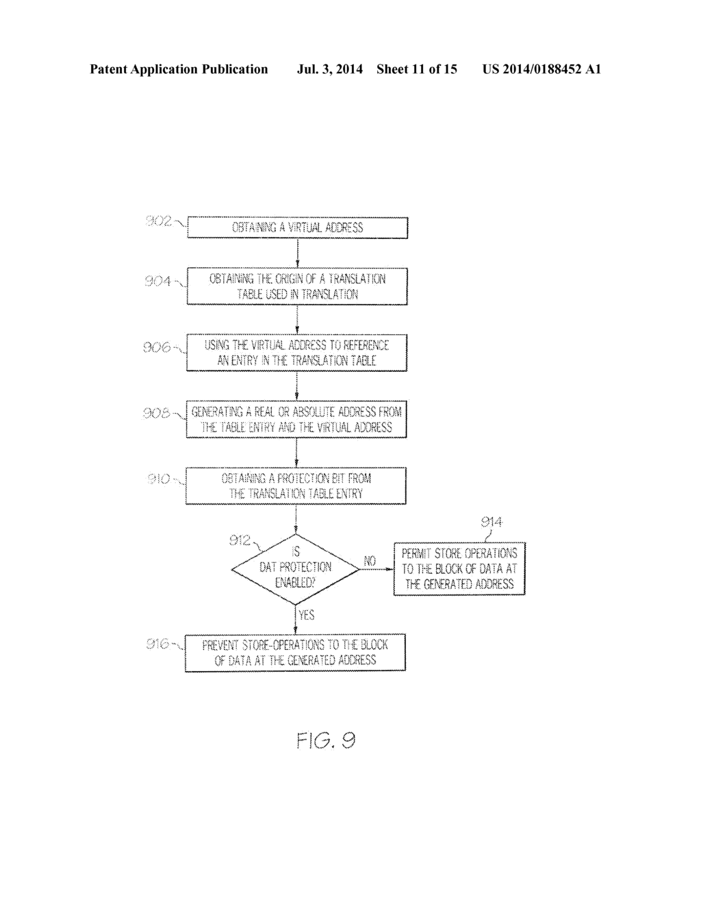 Emulation of a Dynamic Address Translation With Change Record Override on     a Machine of Another Architecture - diagram, schematic, and image 12