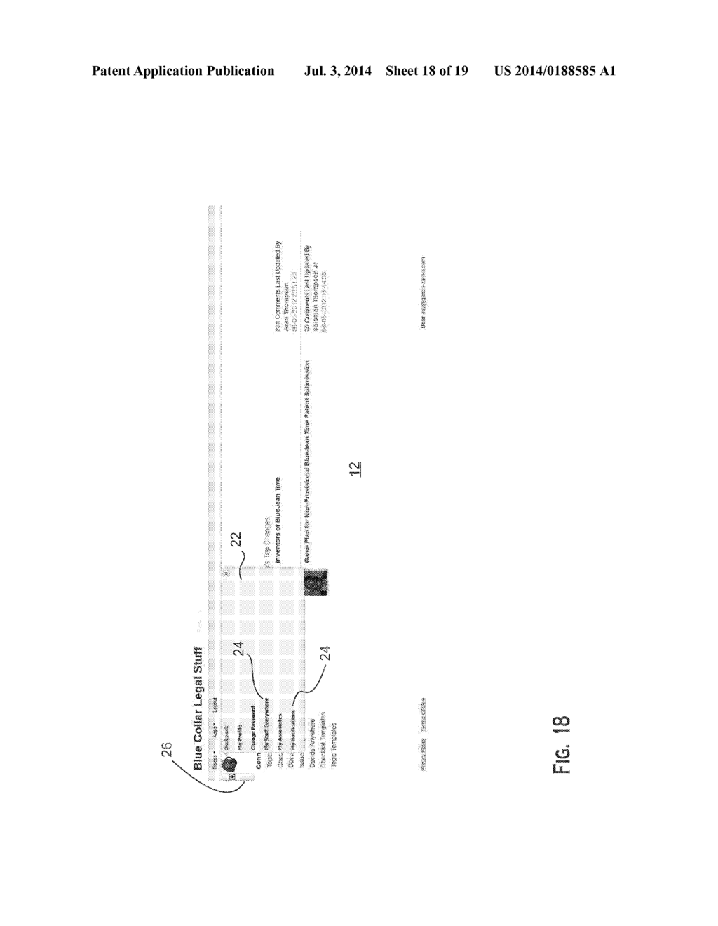 Organizational Tools and or a Collaboration System Utilizing the Same     Therein - diagram, schematic, and image 19