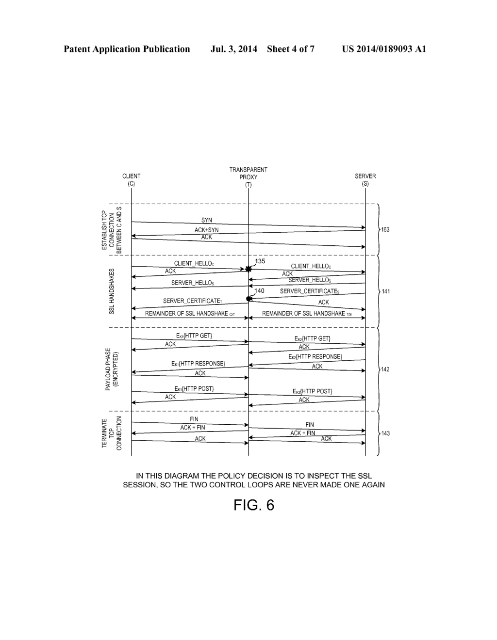 EFFICIENT INTERCEPT OF CONNECTION-BASED TRANSPORT LAYER CONNECTIONS - diagram, schematic, and image 05