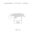 ELECTRONIC DEVICES AND METHODS FOR ARRANGING FUNCTIONAL ICONS OF THE     ELECTRONIC DEVICE diagram and image