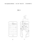 PORTABLE DEVICE AND METHOD OF CONTROLLING USER INTERFACE diagram and image