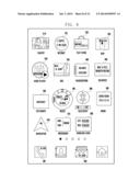 METHOD AND ELECTRONIC DEVICE FOR PRESENTING ICONS diagram and image