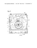 OPTICAL DISC DEVICE AND LENS CLEANER diagram and image