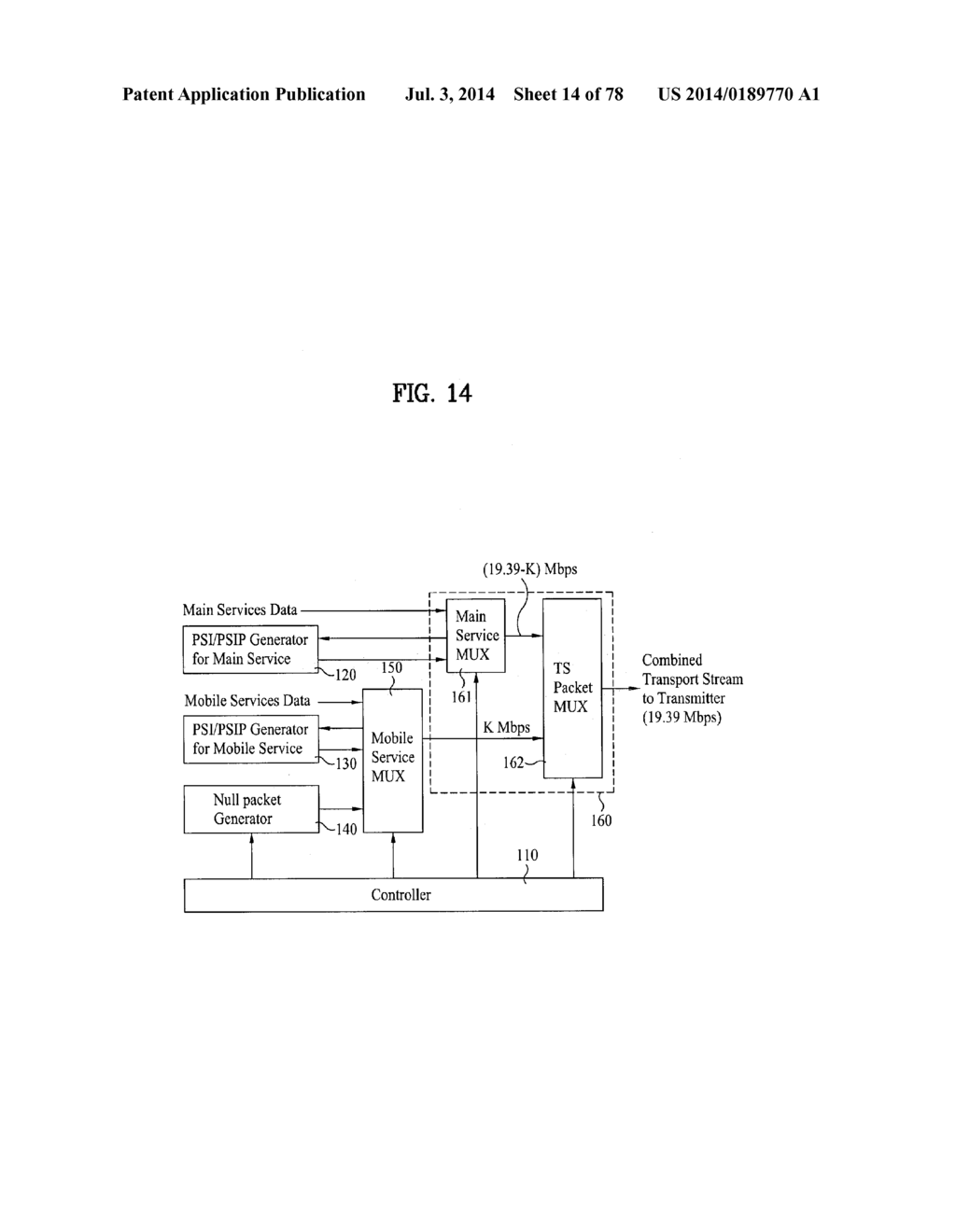 DIGITAL BROADCASTING SYSTEM AND DATA PROCESSING METHOD - diagram, schematic, and image 15