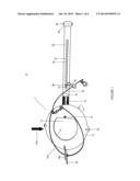 Foot snare triggering device diagram and image