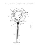 Foot snare triggering device diagram and image