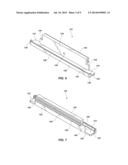 MOVABLE PARTITIONS, PANEL ASSEMBLIES, AND METHODS OF ATTACHING PROTECTIVE     CLIPS TO PANELS OF MOVABLE PARTITIONS diagram and image