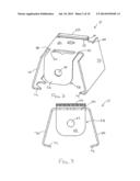 MOUNTING HARDWARE AND MOUNTING SYSTEM FOR VERTICAL PANELS diagram and image