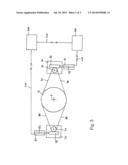 DRIVE DEVICE FOR A CAROUSEL DOOR diagram and image