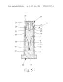 RESERVOIR FOR NEBULIZER WITH A DEFORMABLE FLUID CHAMBER diagram and image