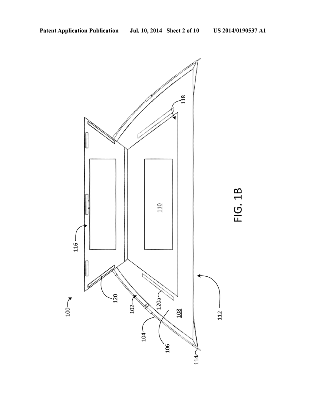 Portable Infrared Heating Field Tent - diagram, schematic, and image 03