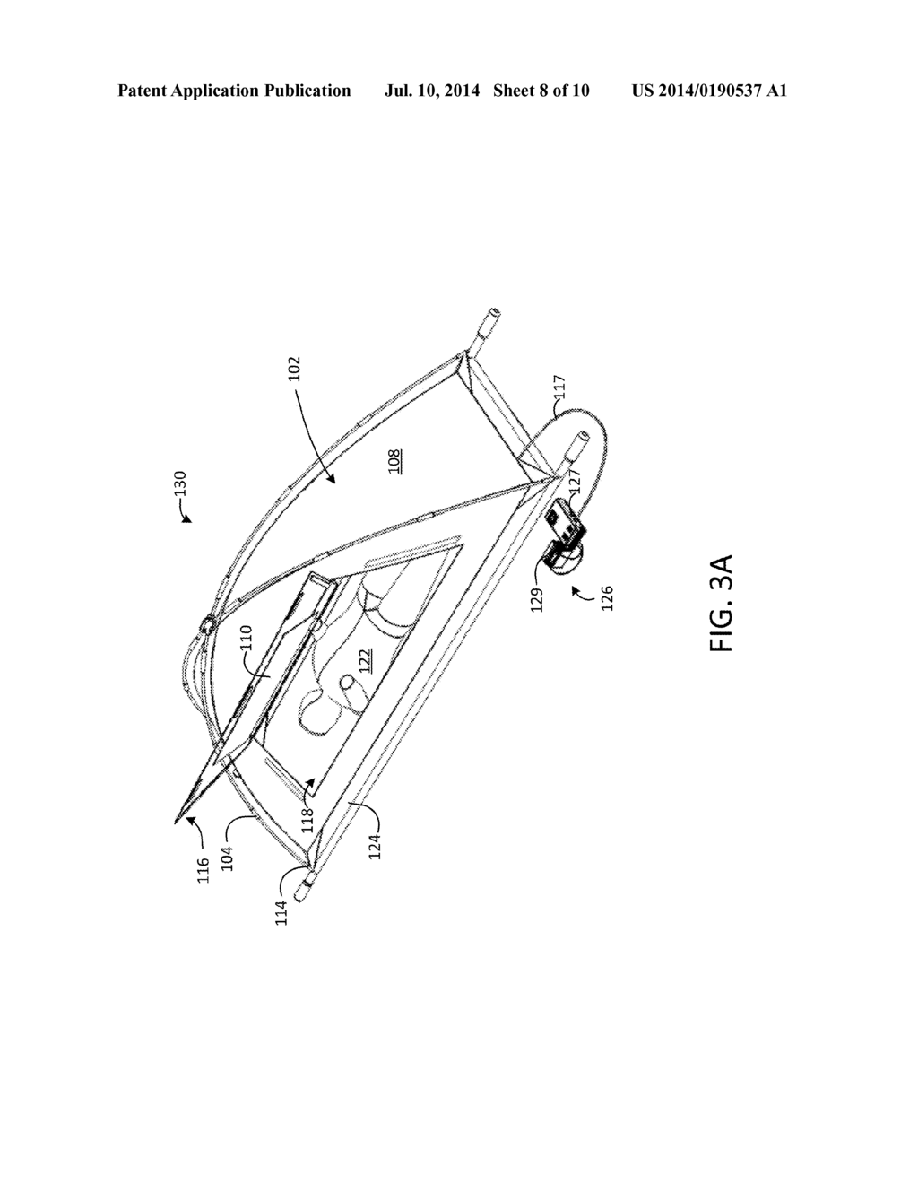 Portable Infrared Heating Field Tent - diagram, schematic, and image 09