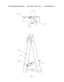 Stepladder with Latch Stud and Method diagram and image