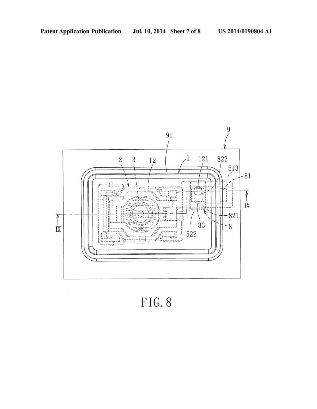 LUMINOUS PRESS KEY MODULE - diagram, schematic, and image 08